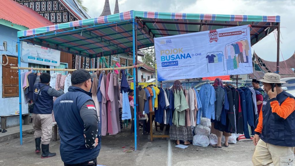 Laznas Dewan Dakwah bantuan bencana