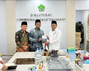 Laznas dan Badan Wakaf Dewan Dakwah Silaturrahim ke Kemenag